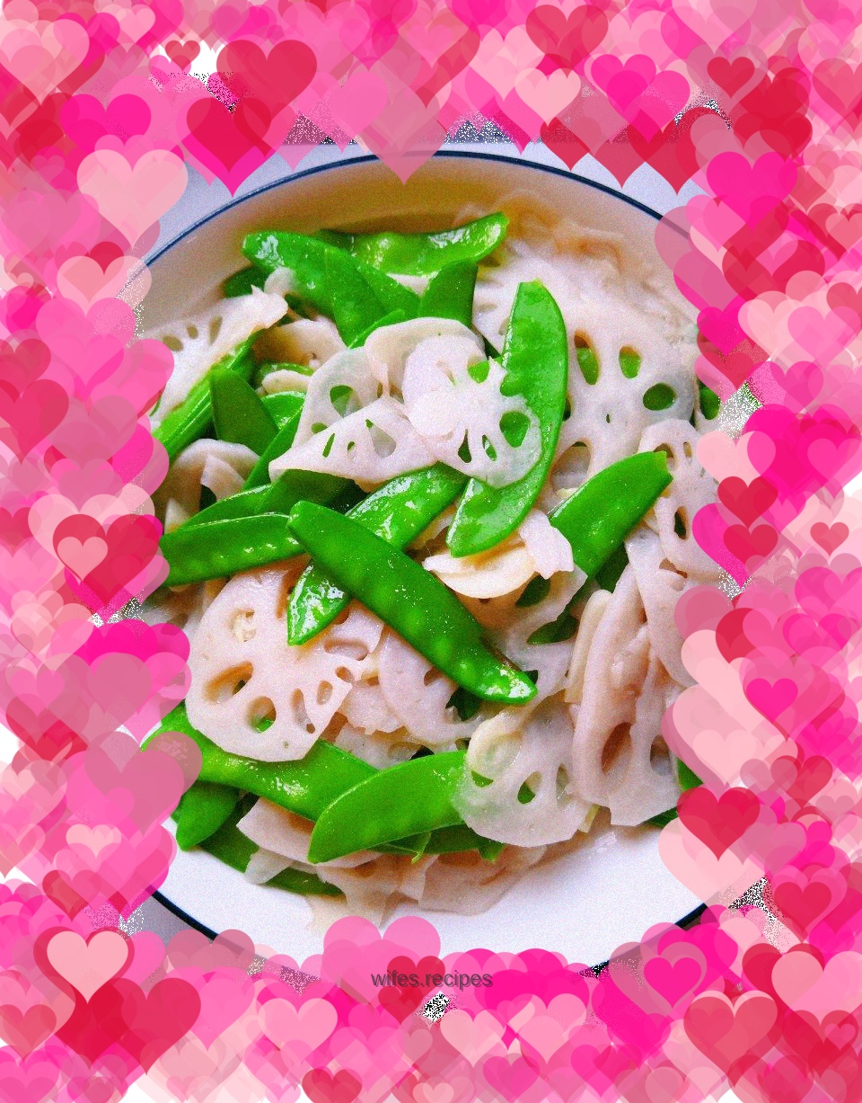 Lotus pond stir-fry