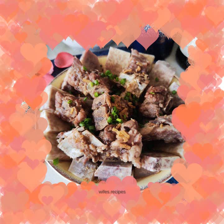 Steamed Pork Ribs with Taro