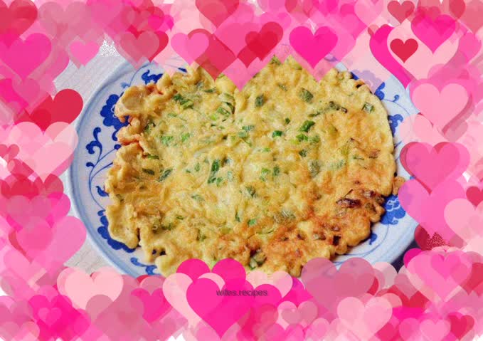 Green onion egg pancake