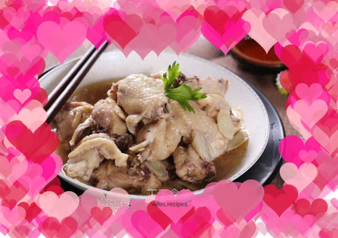 Steamed Chicken with Sha Ginger