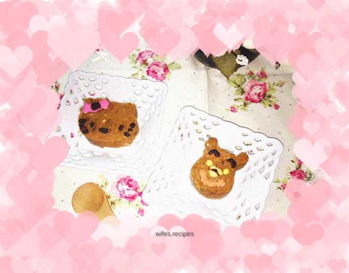 Pumpkin, red dates and cheese puree