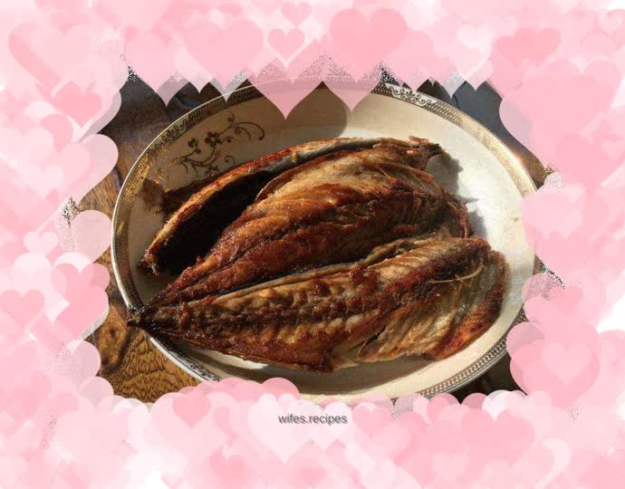 Pan-fried Spanish mackerel