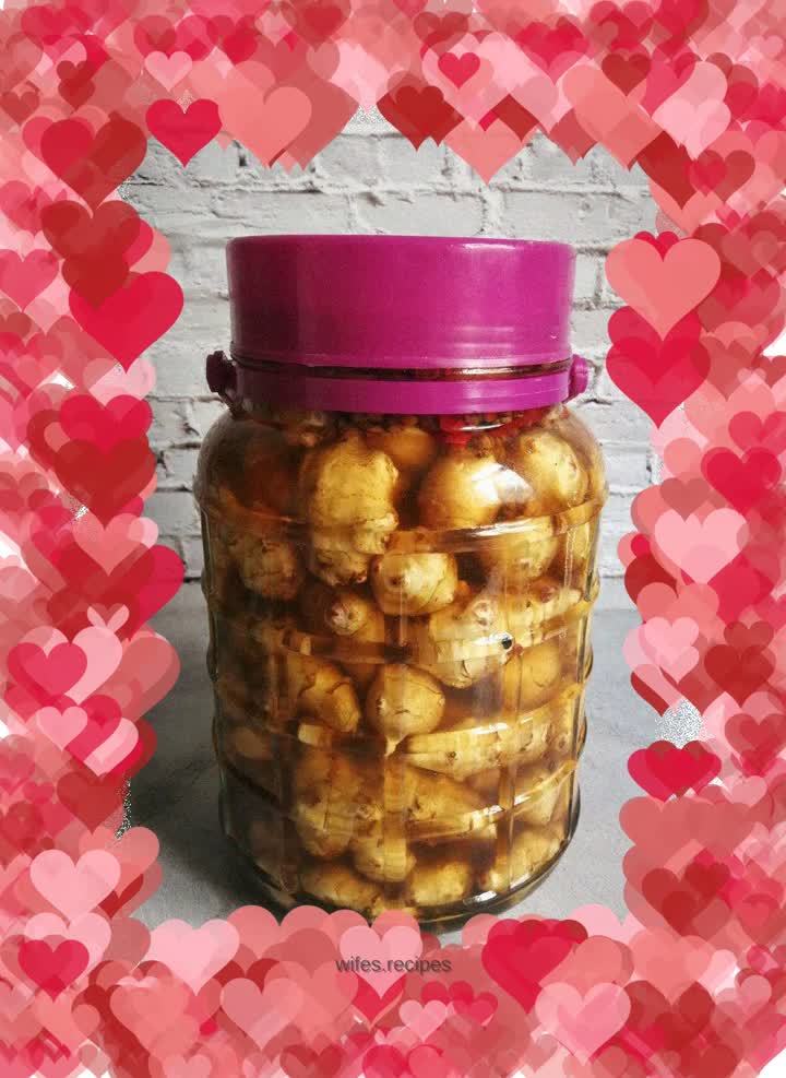 Pickled Jerusalem artichoke