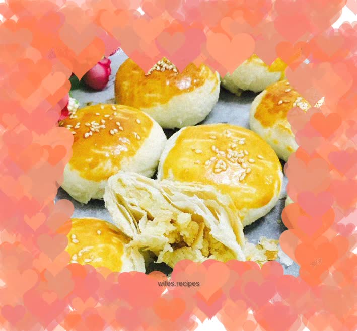 Mung bean crispy cake