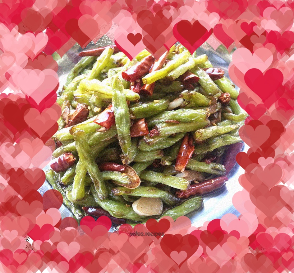 Stir-fried green beans