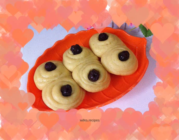 Cornmeal Candied Date Steamed Buns
