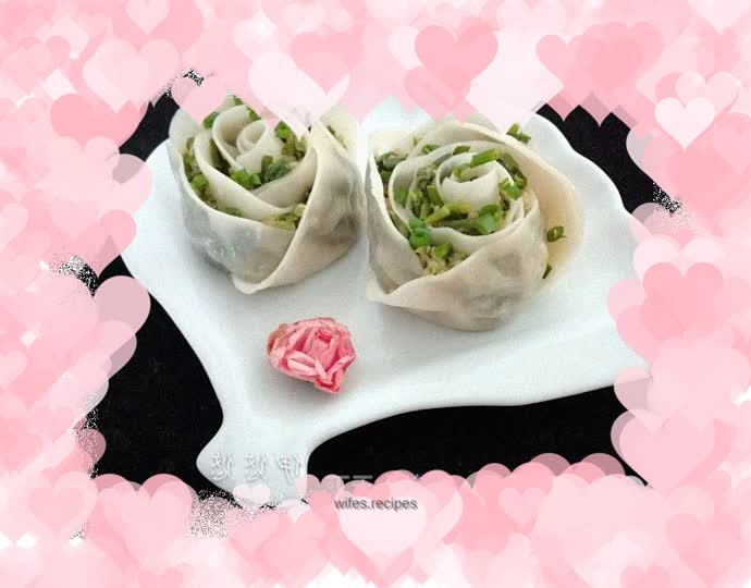 Autumn nourishes yin and moisturizes the lungs - rose dumplings