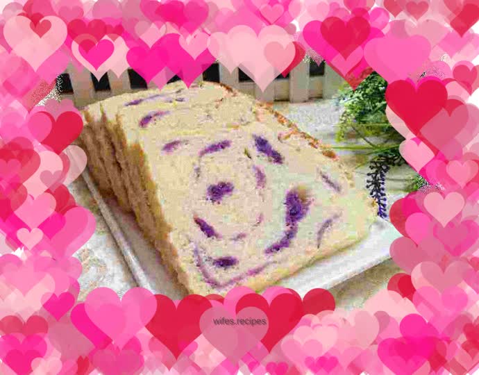 Medium Purple Sweet Potato Milk Toast