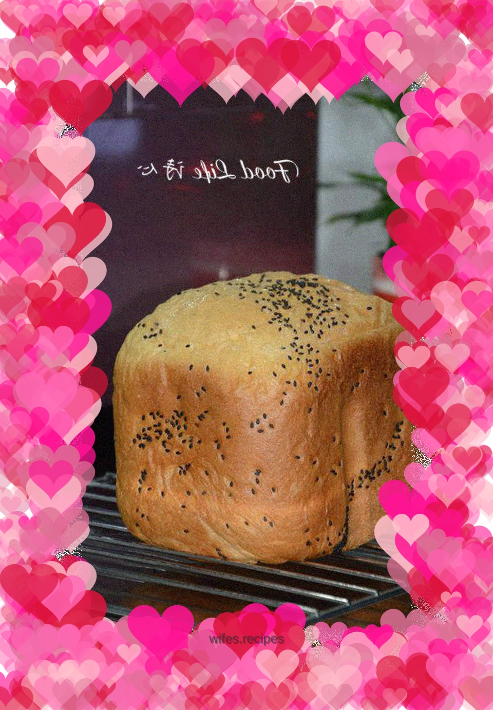 【Evaporated Milk and Sesame Toast】—One-touch Japanese style bread