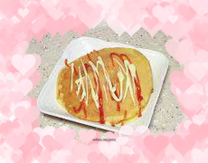 A girly crepe recipe