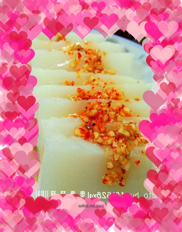 Crystal clear meat jelly