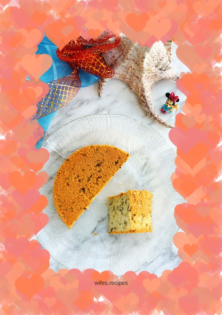 Chrysanthemum Chiffon Cake