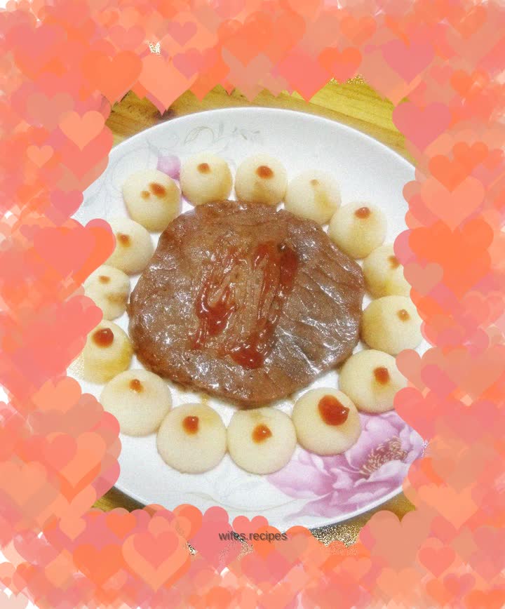 Oven version of supermarket steak