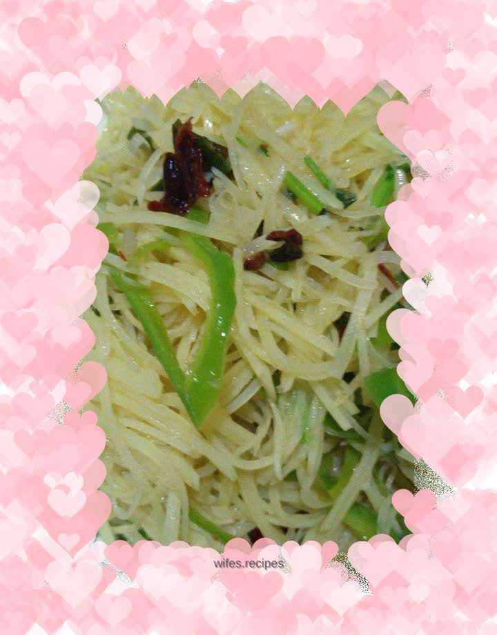 Hot and sour potato shreds