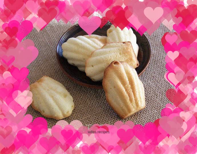 Classic French dessert--Madeleine cake
