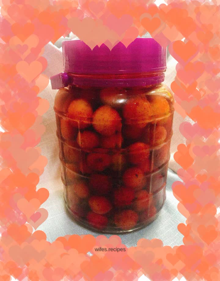 Homemade bayberry wine