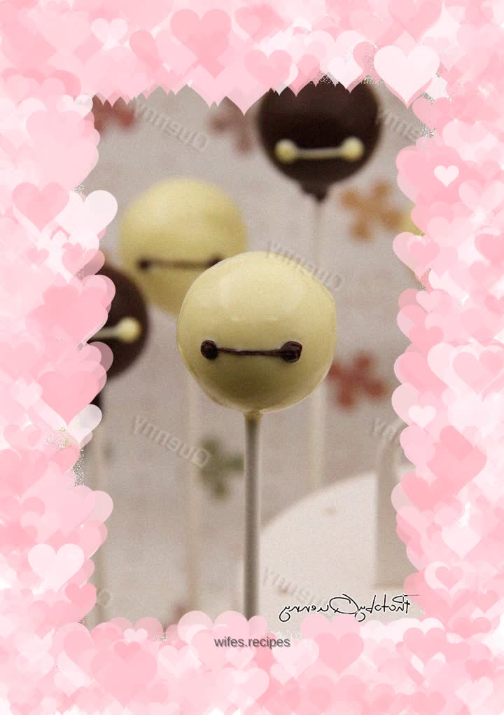 Big White Lollipop Cake