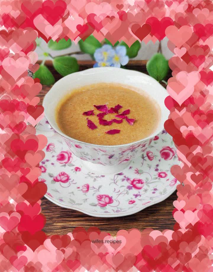 Longan and red dates paste