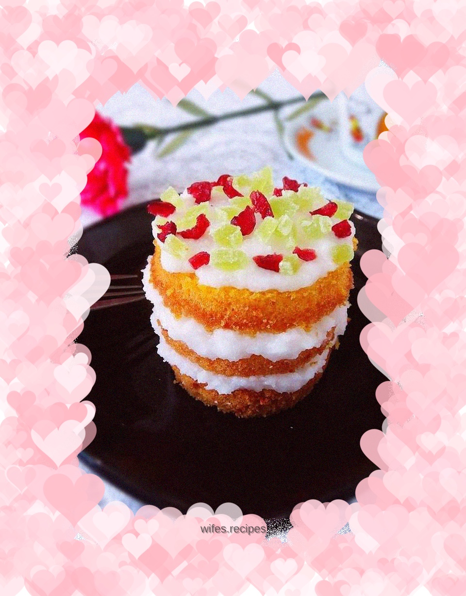 Mini Coconut Naked Cake