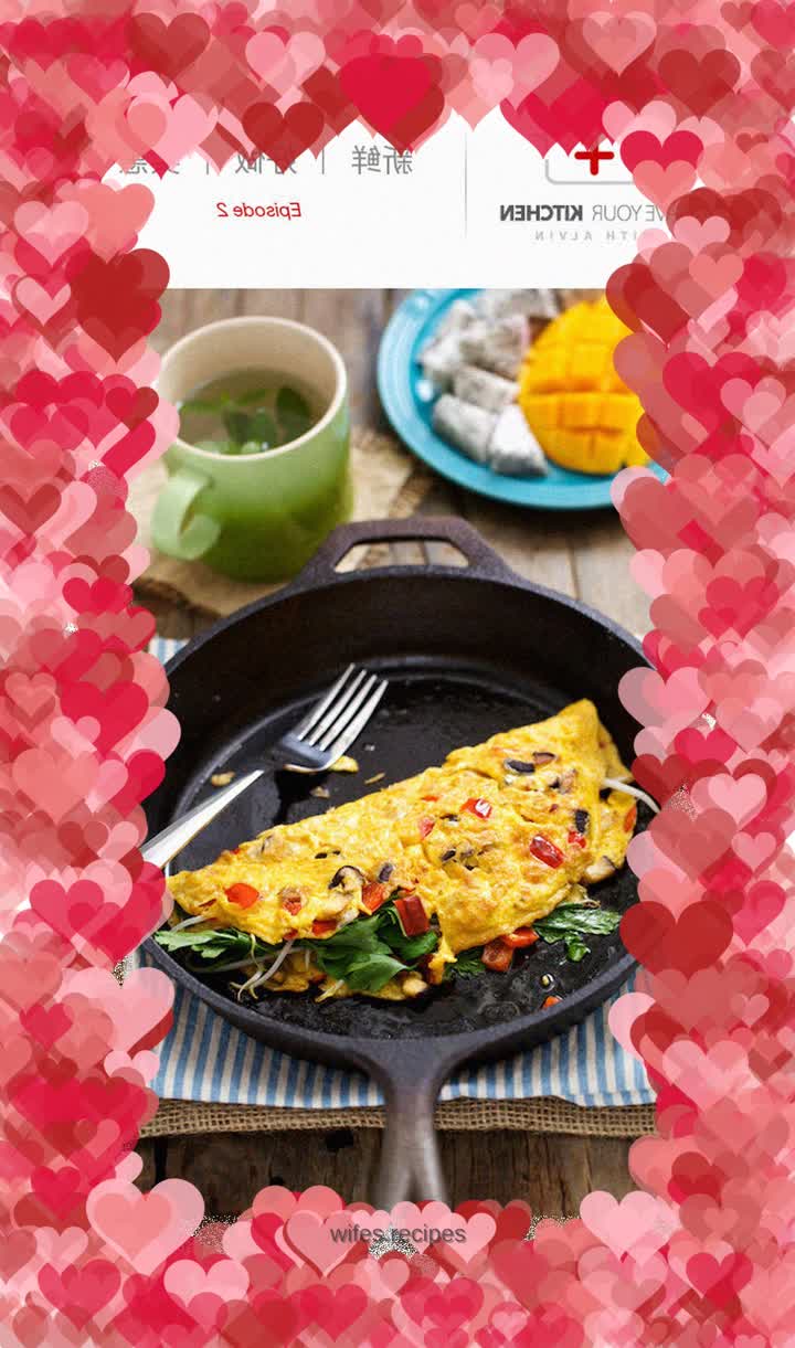 Variety of Stuffed Egg Pancakes