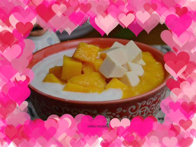 Mango and mandarin duck with