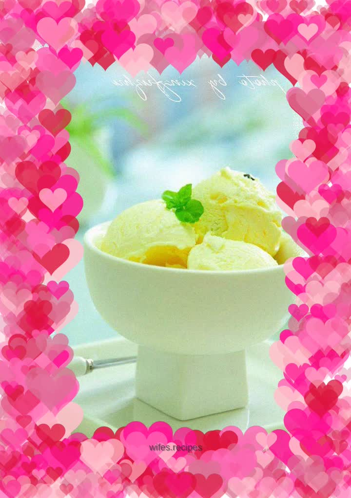 Passion Jam Ice Cream