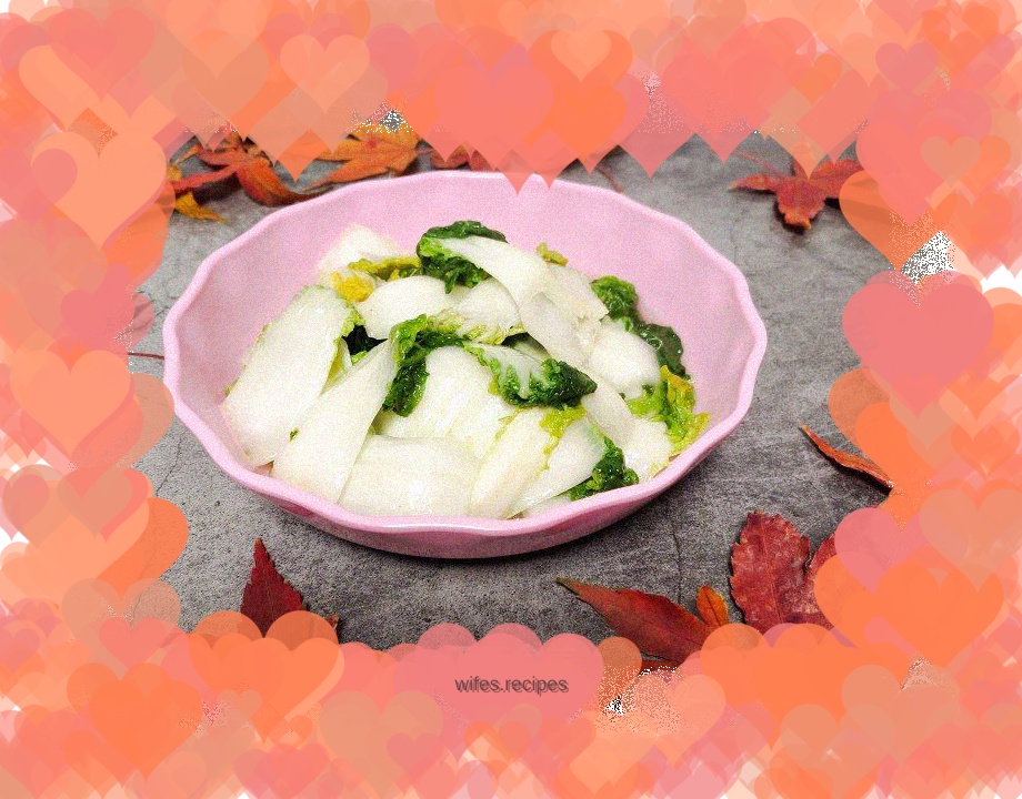 Vegetarian stir-fried cabbage