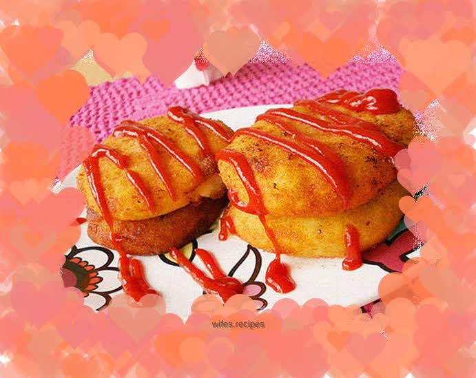 Cheesy potato croquette