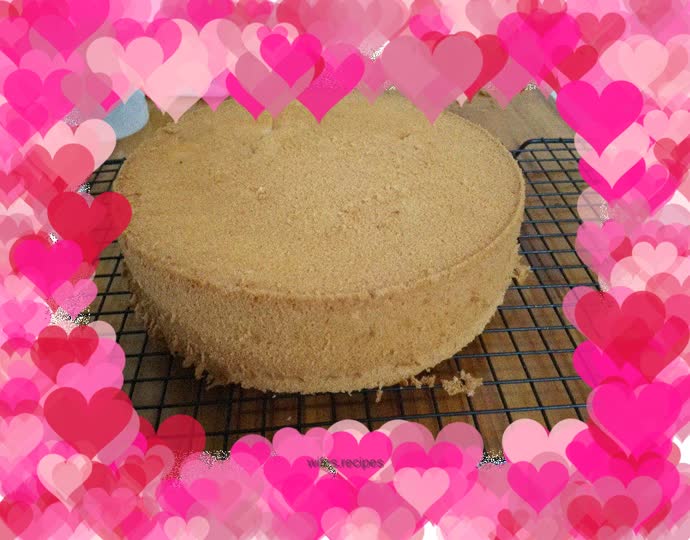 8 inch chiffon cake