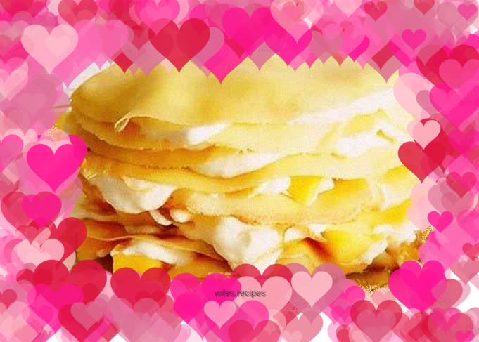 Homemade Thousand Crepe Cake