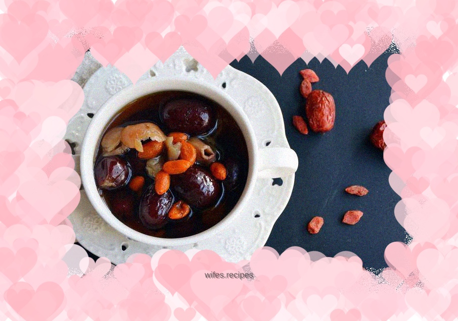 Longan and red date syrup