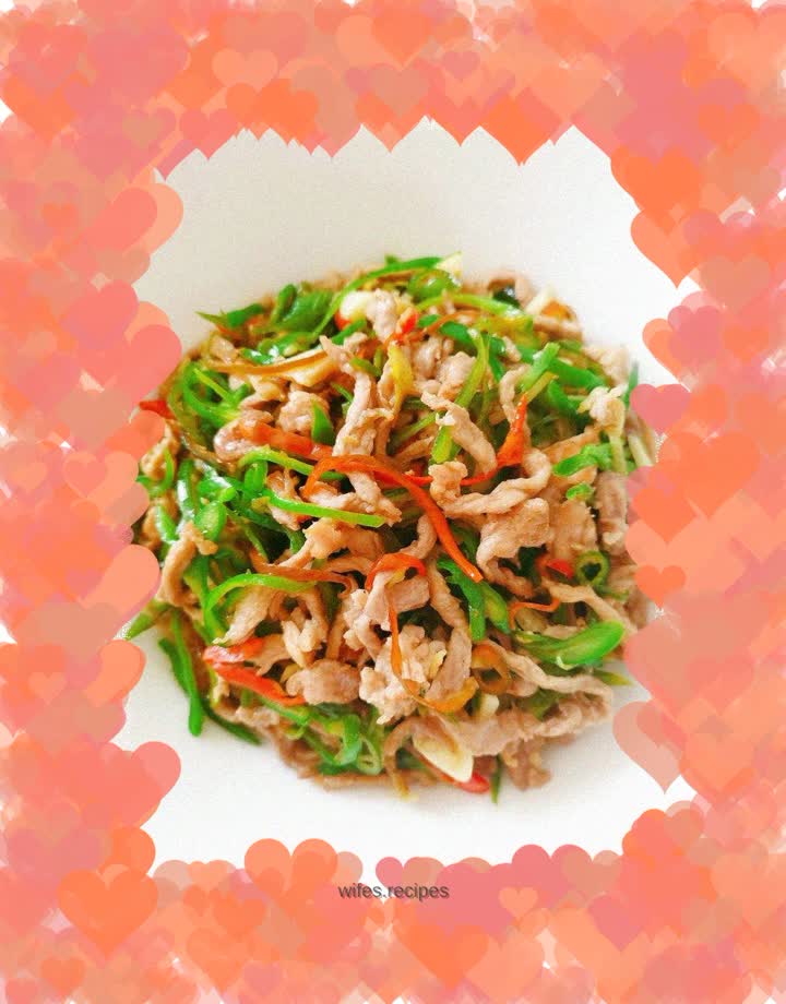Fried shredded pork