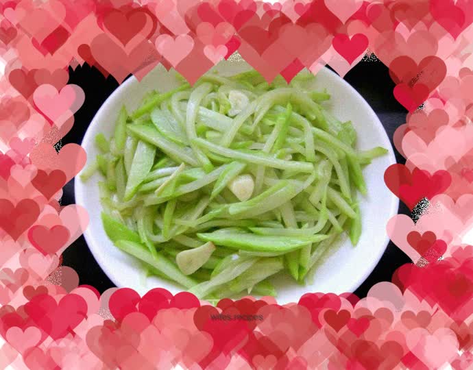 Garlic Chayote
