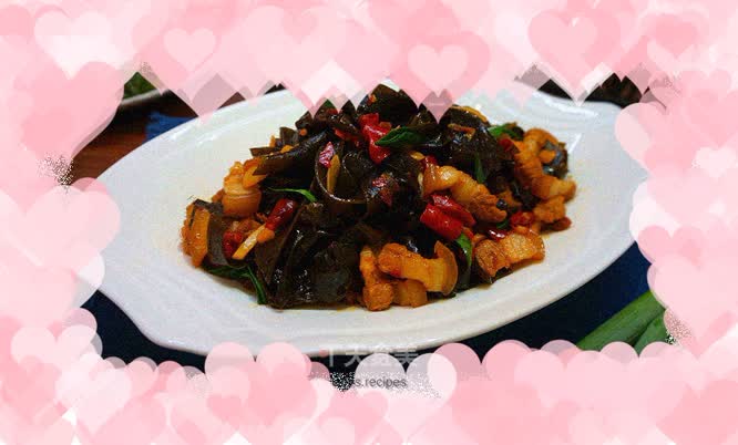 Grilled Pork with Kelp