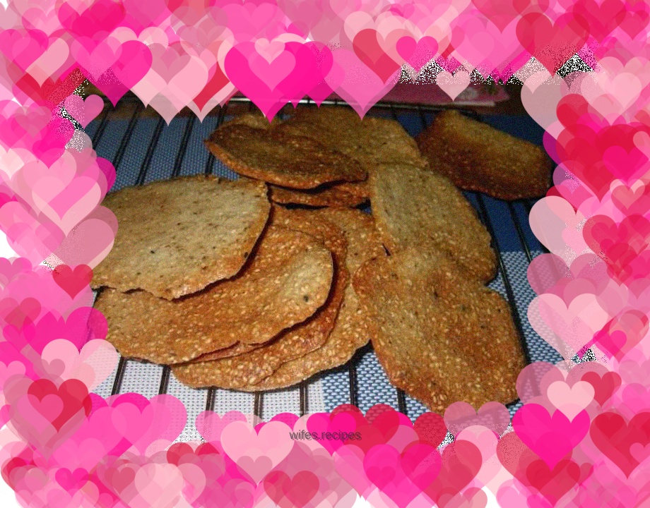 Crispy snacks-----Sesame sweet crisps