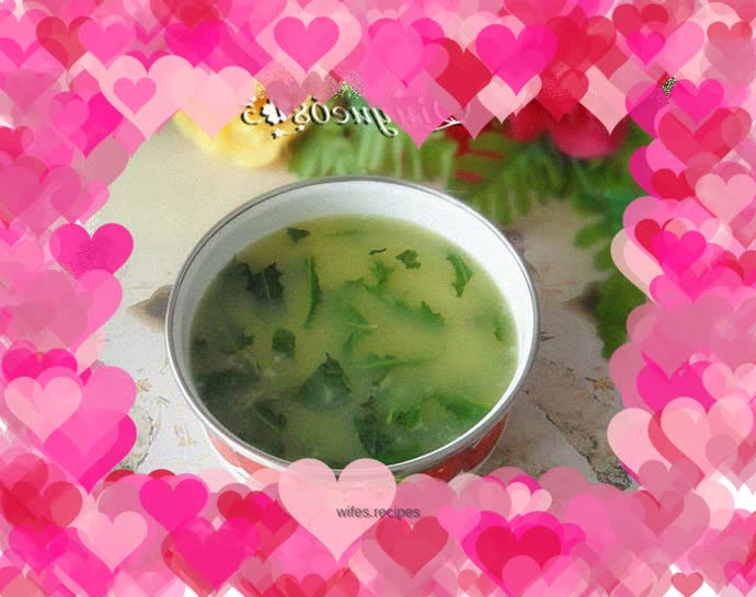 Dandelion rice porridge