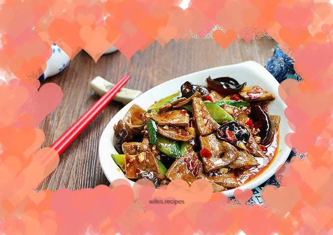 Fish-flavored pork liver