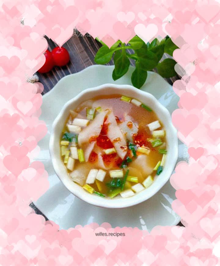 Hand-rolled noodle soup