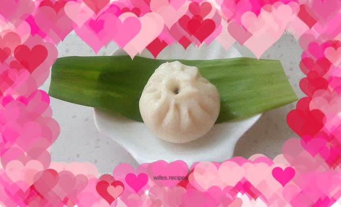 Eighteen-pleat puff pastry bun