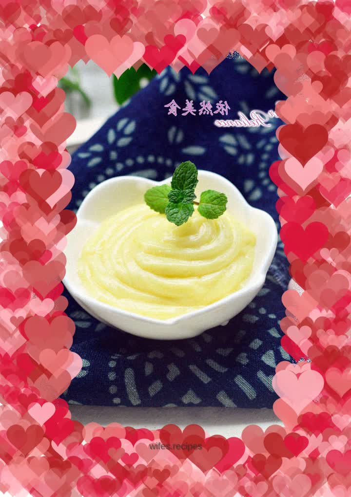 Baby food supplement--Salad and mashed potatoes