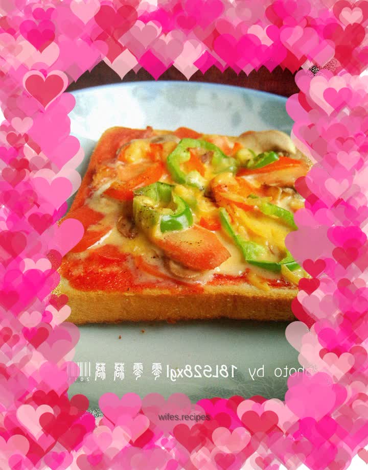 Toast version: mini pizza