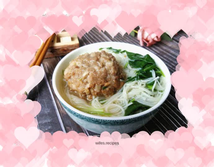 Meatballs and Vegetable Noodles