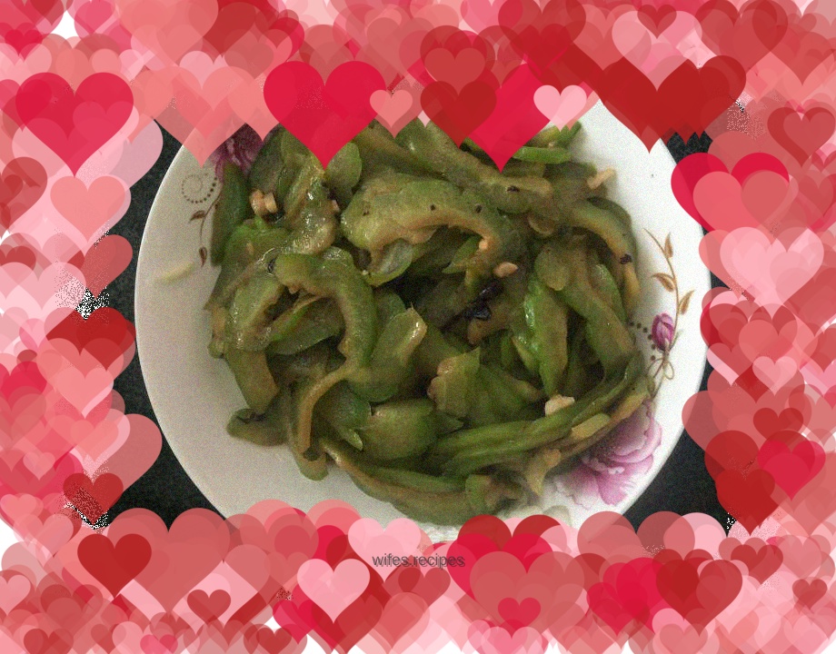 Vegetarian Fried Melon