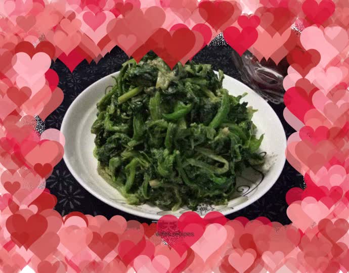 Spinach with Tahini