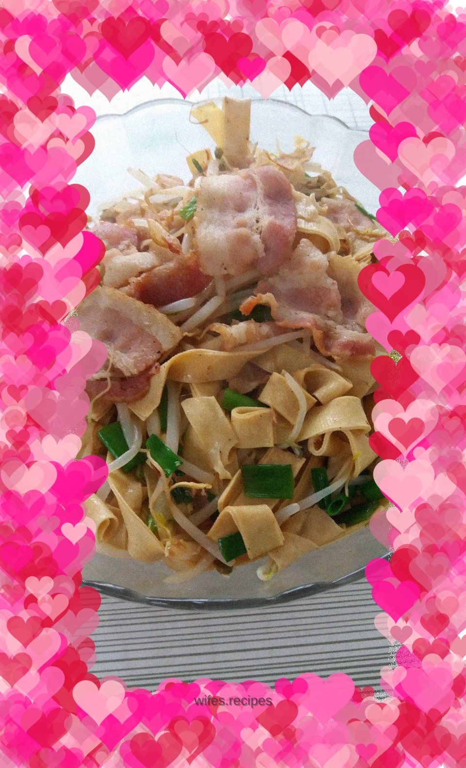 Stir-fried dried tofu with bacon