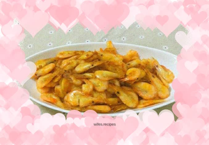 Crispy white shrimp