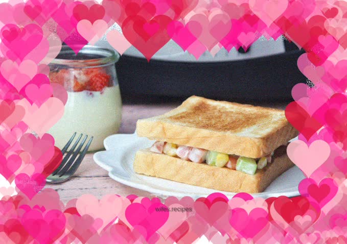 Corn Salad Sandwich