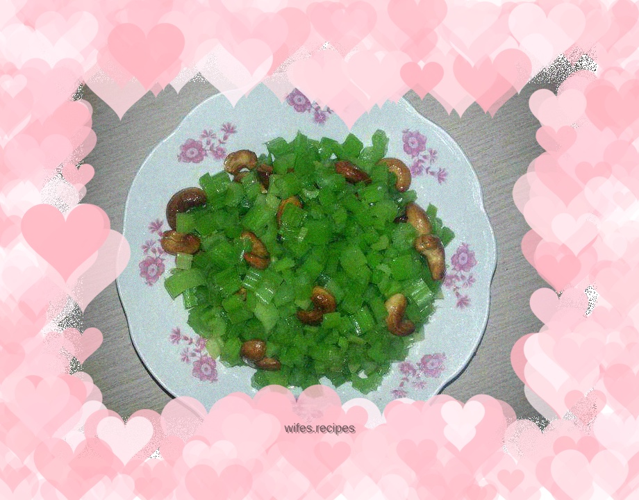 Celery and Cashews