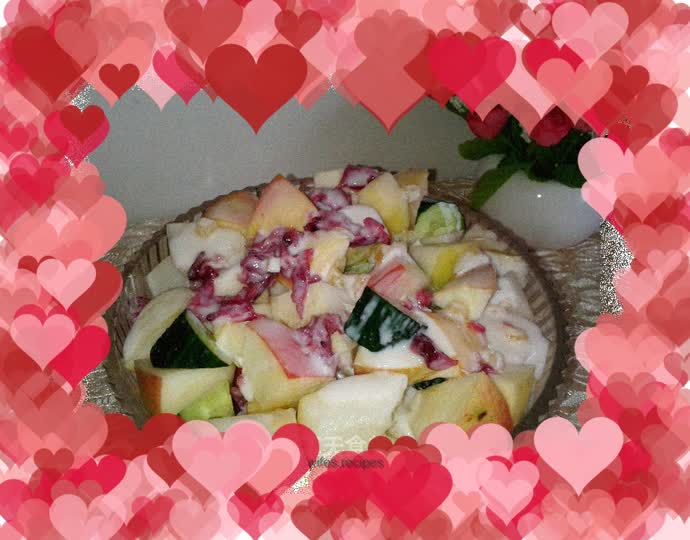 Refreshing fruit salad