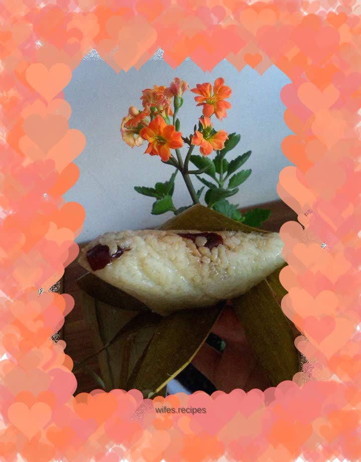 Candied Date Zongzi